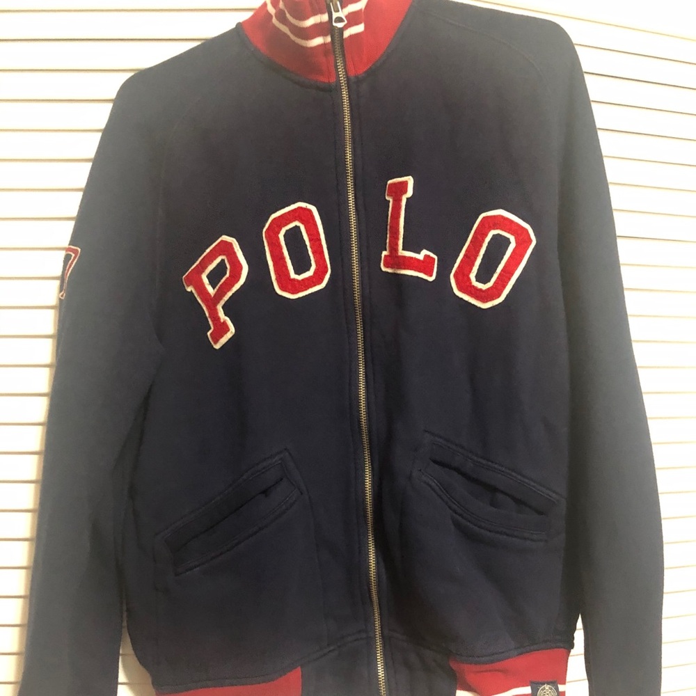 Men’s Polo Ralph Lauren Cotton track jacket size M
